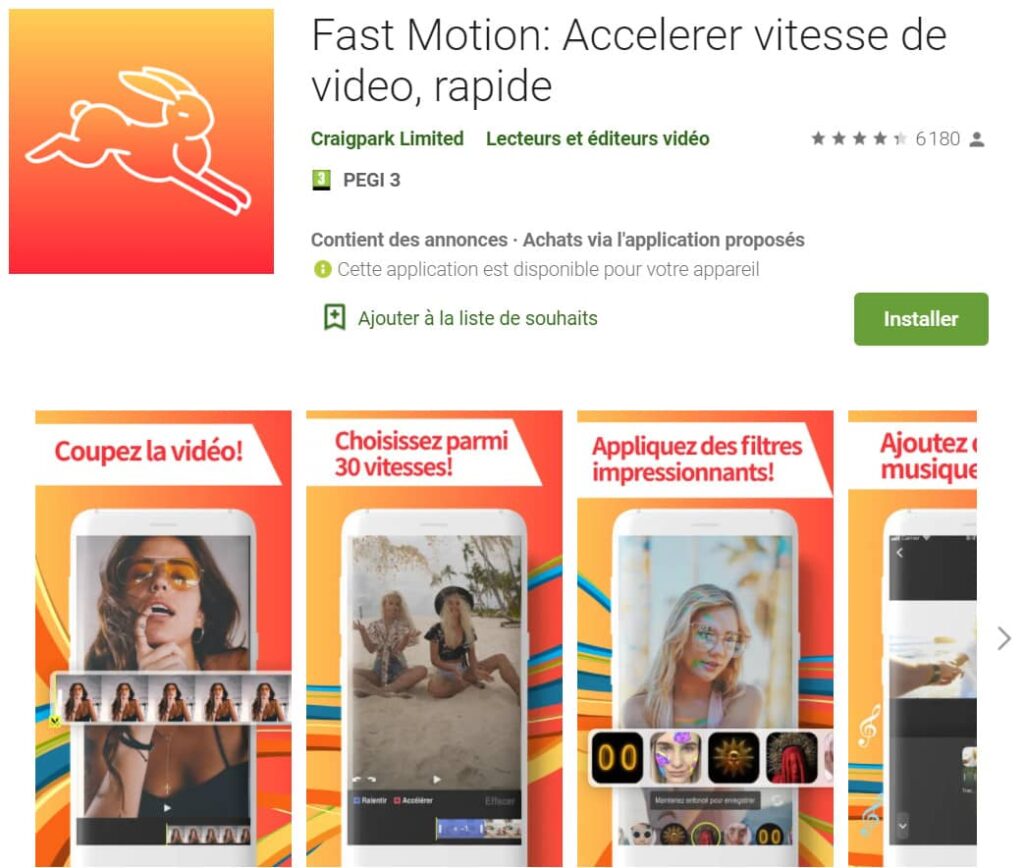 fast motion android google play