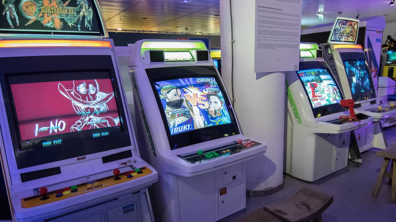 rétro gaming bornes d'arcade