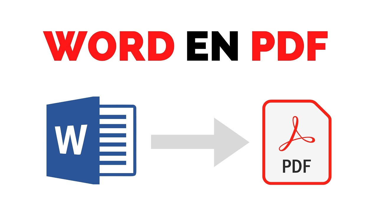 Fichier PDF en Word