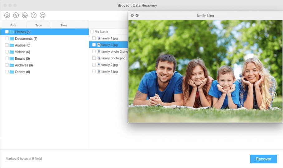 iBoysoft Data Recovery Mac : récupération des fichiers d'une clé usb