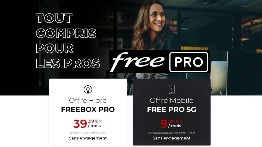 offre freepro tout compris freebox pro et mobile free pro