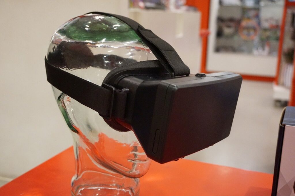 Le casque de réalité virtuelle