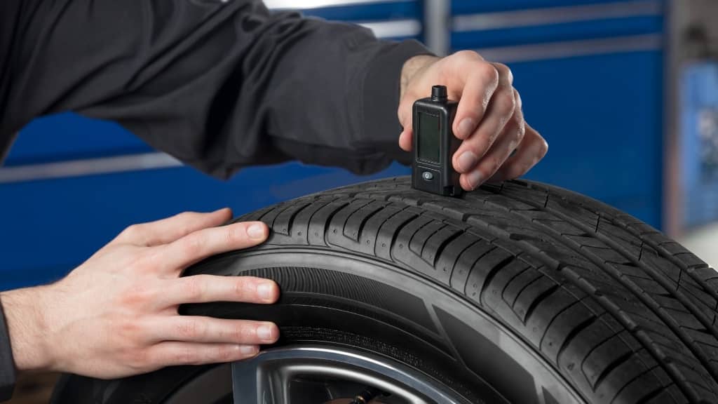 inspection des pneus
