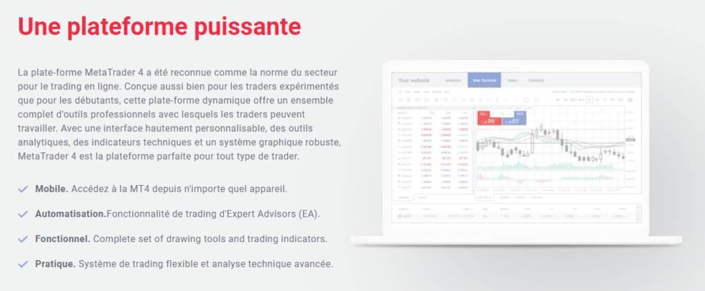 fxcess plateforme de trading