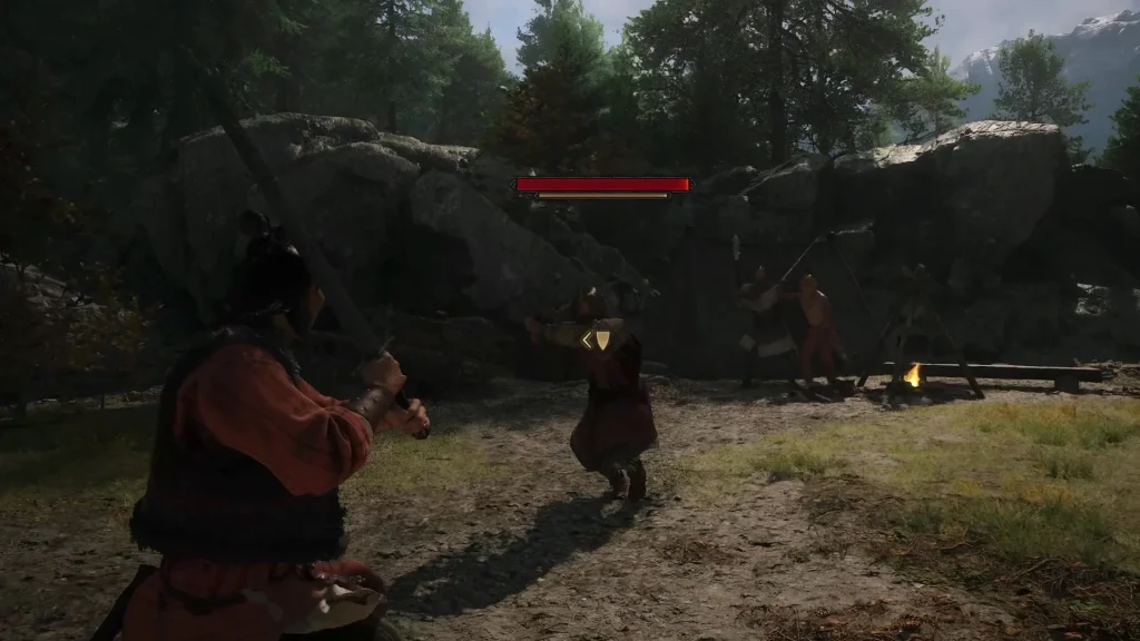 L'action dans The Blood of Dawnwalker