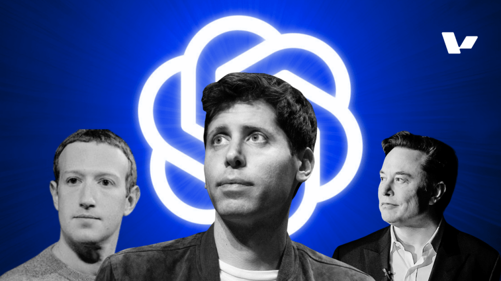 Sam Altman vs Elon Musk & Mark Zuckerberg