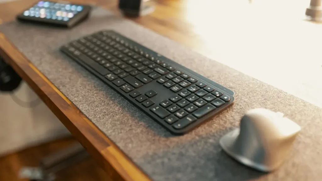 Sous-main de bureau en feutre