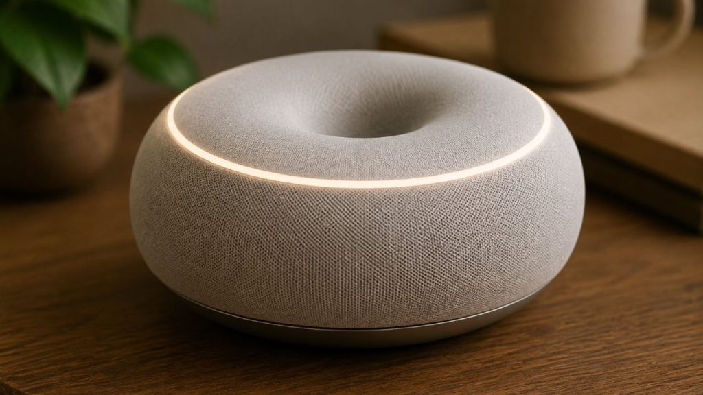 OpenAI préparerait une enceinte IA portable qui peut aussi bouger OpenAI-speaker-IA