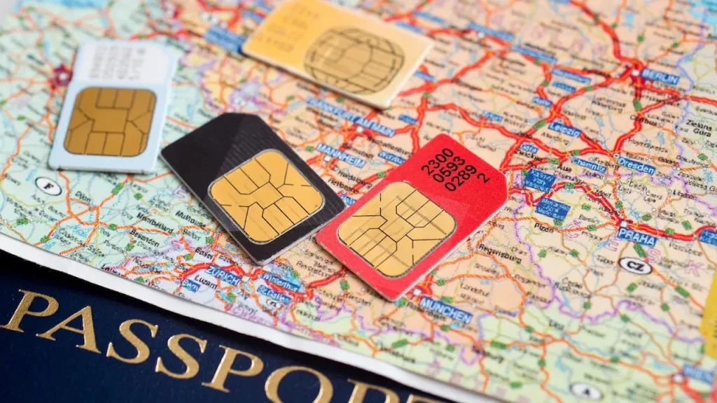 carte sim locale en voyage