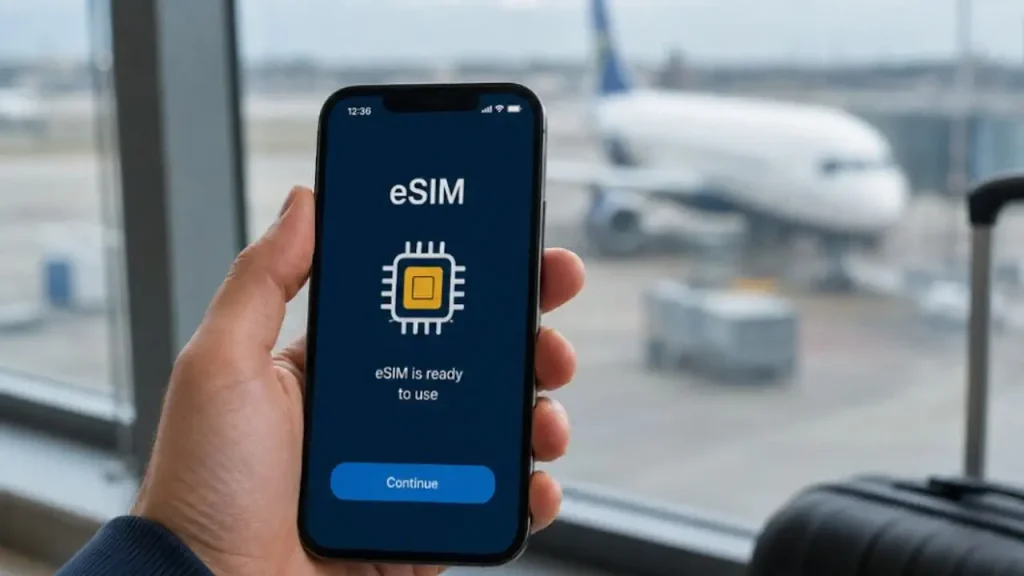 eSIM téléphone