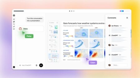 ChatGPT Slides transforme vos conversations en présentations prêtes à partager ChatGPT Slides OpenAI